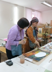 ДШИ №13, Ижевск. Выставка "Утка в лодке". Россия. Эстония. Удмуртия.